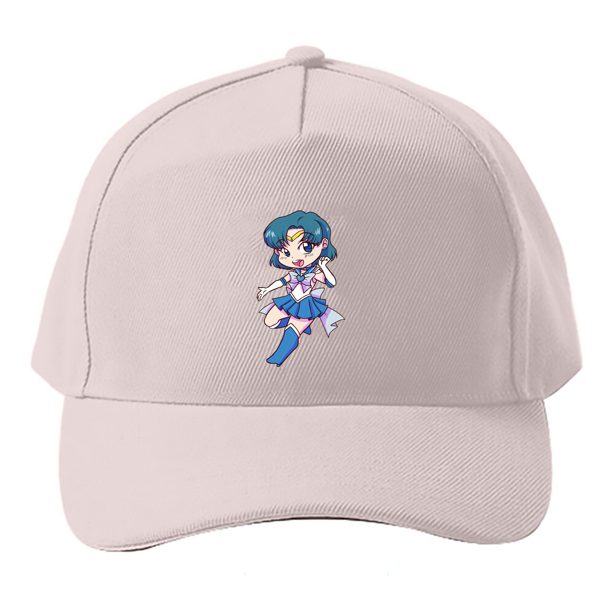 （画像用） 美少女戦士セーラームーン 水野 亜美 みずの あみ Sailor Moon Mizuno Ami ベースボールキャップ 綿100％ 男女兼用 帽子 スポーツ